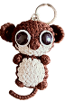 Tarsier keychain